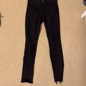 rag & bone Black Skinny Jeans